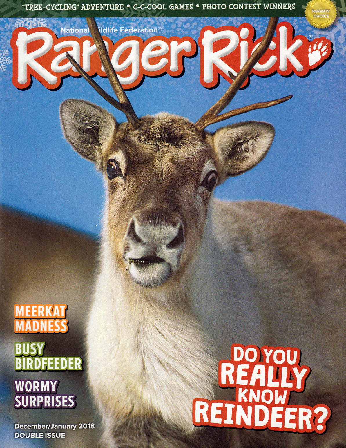Ranger-Rick December 01, 2017 Issue Cover