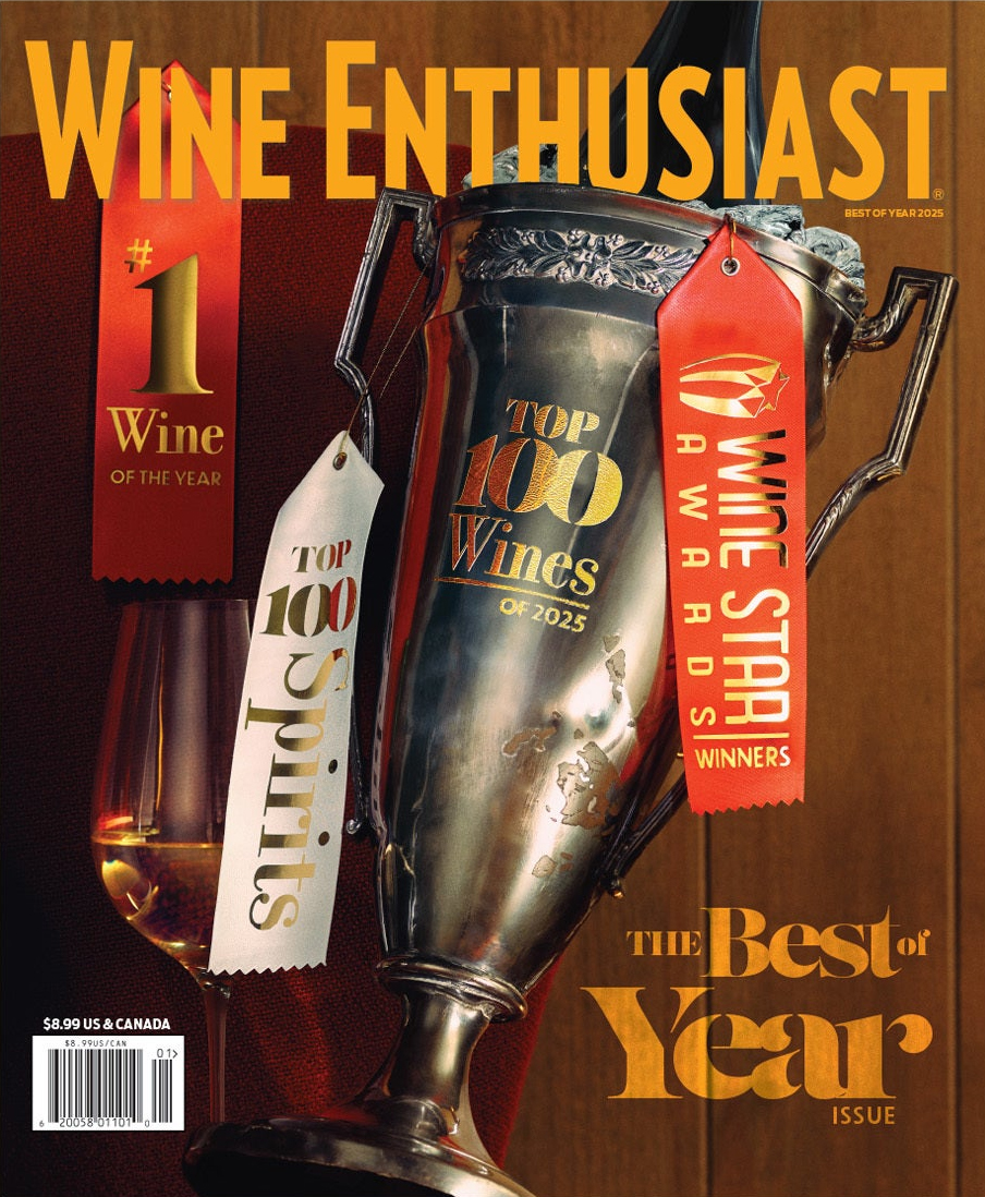 Wine-Enthusiast December 31, 2025 Issue Cover