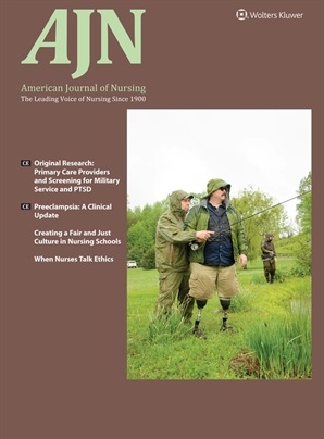 AJN The American Journal Of Nursing November 01, 2017 Issue Cover
