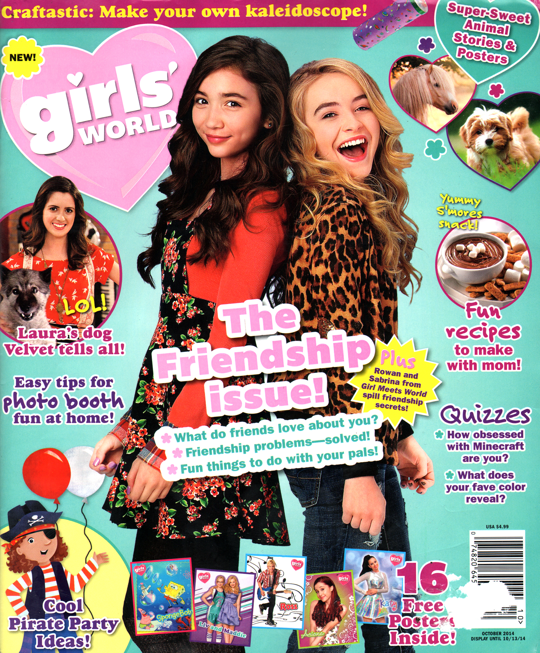 Girls-World October 01, 2014 Issue Cover