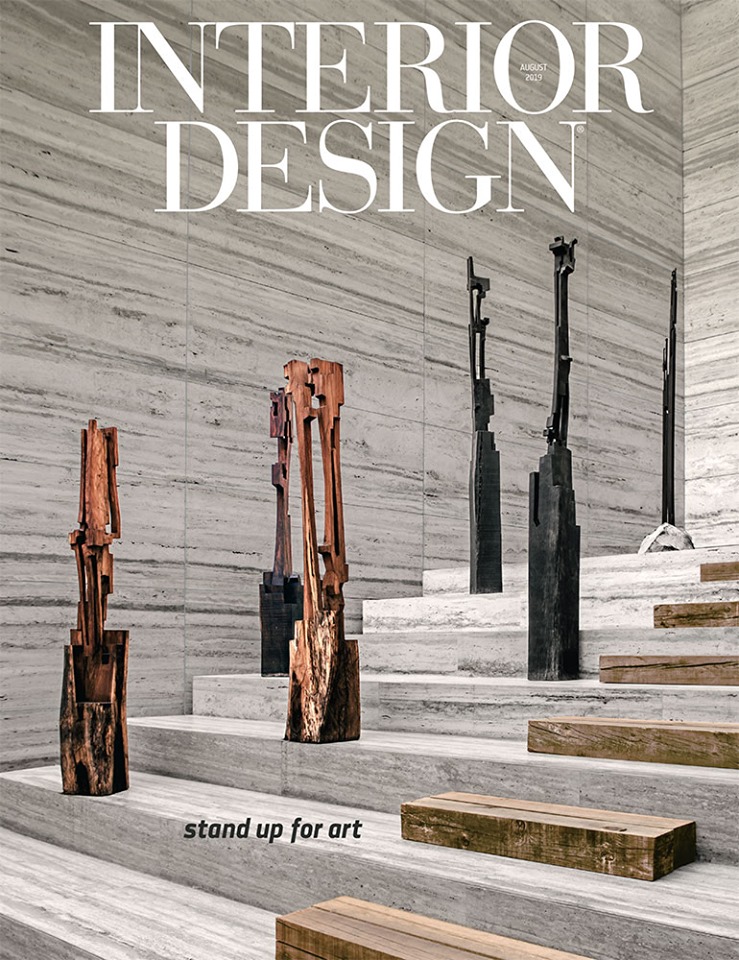 Interior-Design August 01, 2019 Issue Cover