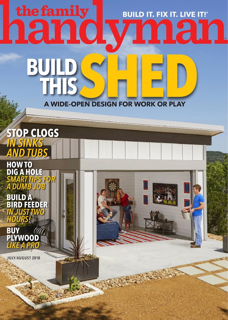 The-Family-Handyman July 01, 2018 Issue Cover