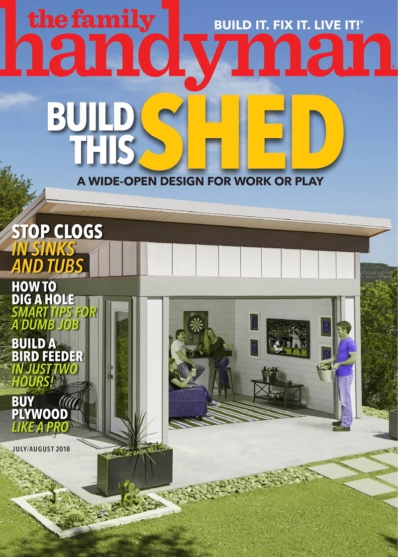 The Family Handyman July 01, 2018 Issue Cover