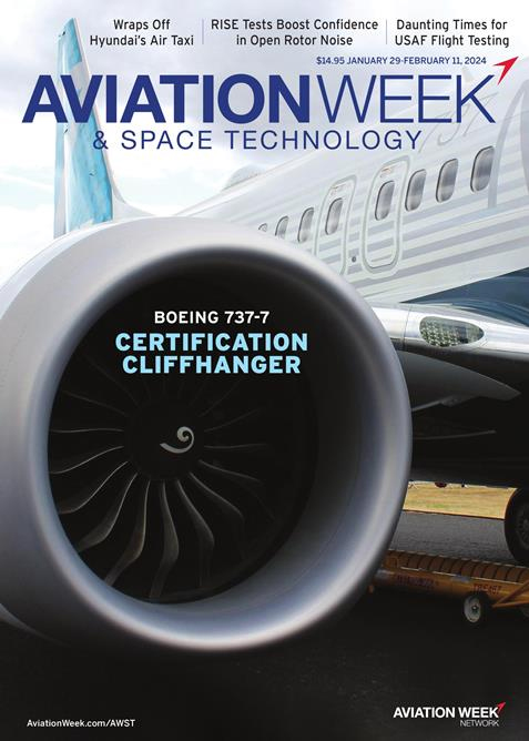 Aviation-Week-and-Space-Technology January 29, 2024 Issue Cover