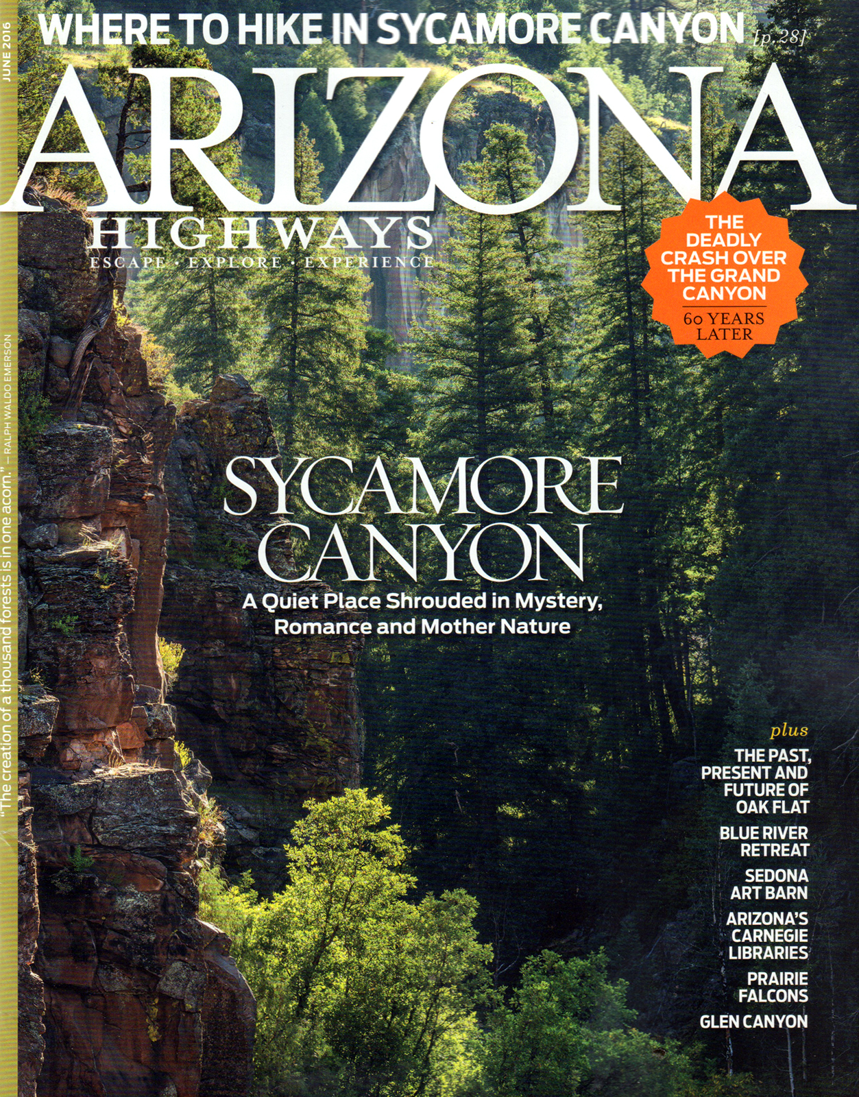 Arizona-Highways June 01, 2016 Issue Cover