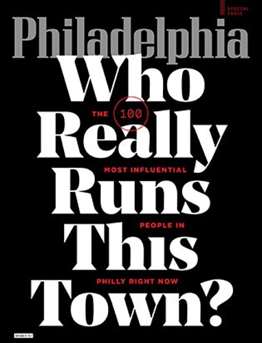 Philadelphia Magazine November 01, 2017 Issue Cover