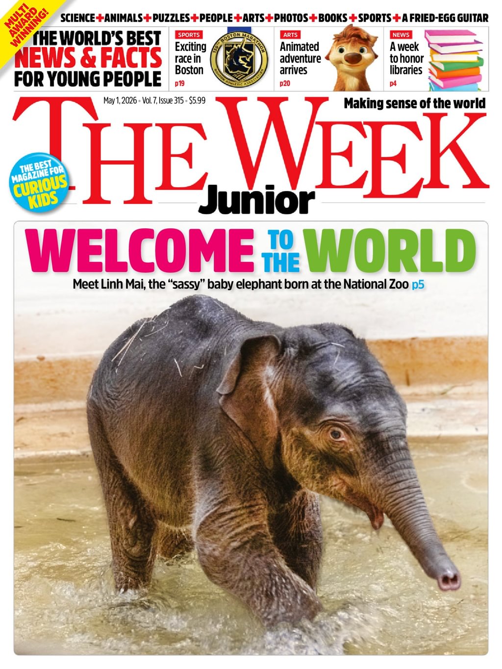 The-Week-Junior May 01, 2026 Issue Cover