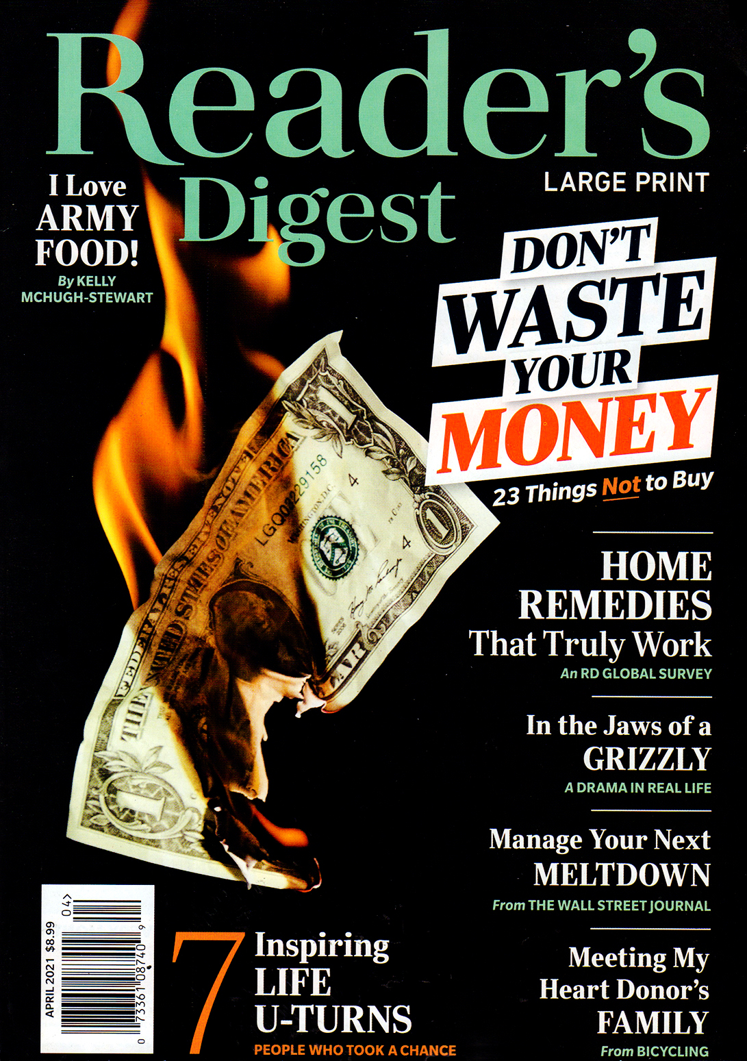 Readers-Digest---Large-Print-Edition April 01, 2021 Issue Cover