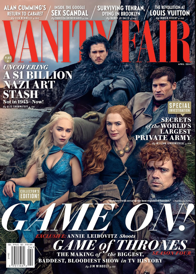Vanity-Fair April 01, 2014 Issue Cover