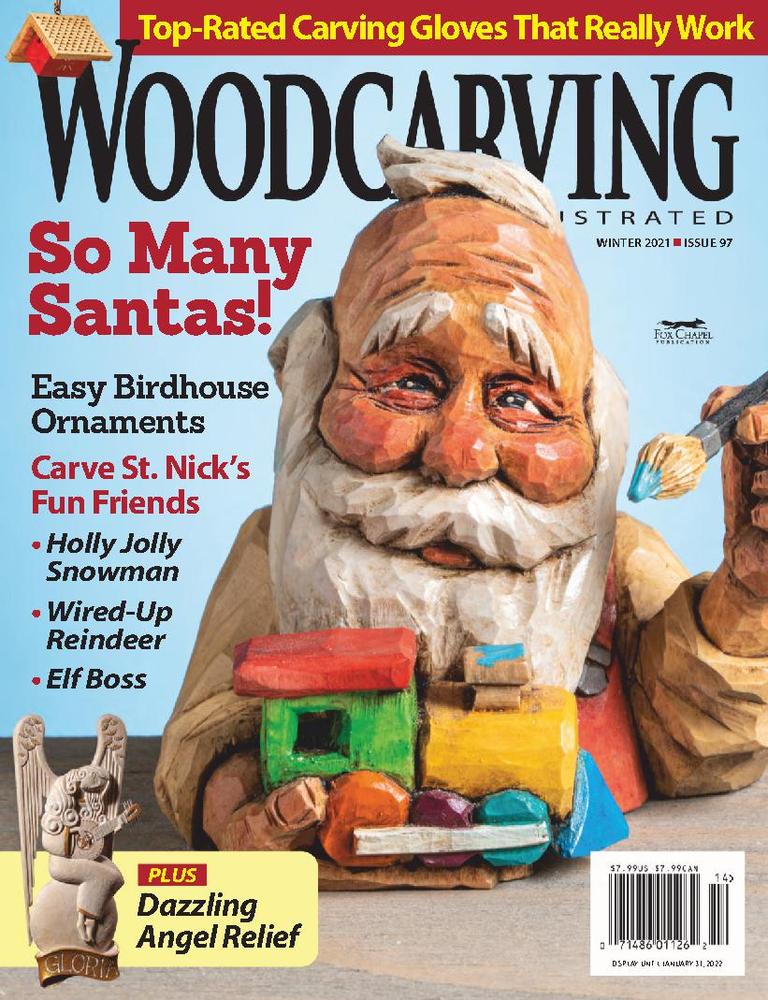 Wood-Carving-Illustrated December 01, 2021 Issue Cover