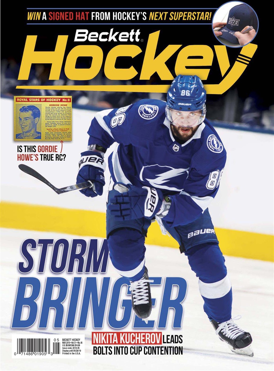 Beckett-Hockey May 01, 2019 Issue Cover