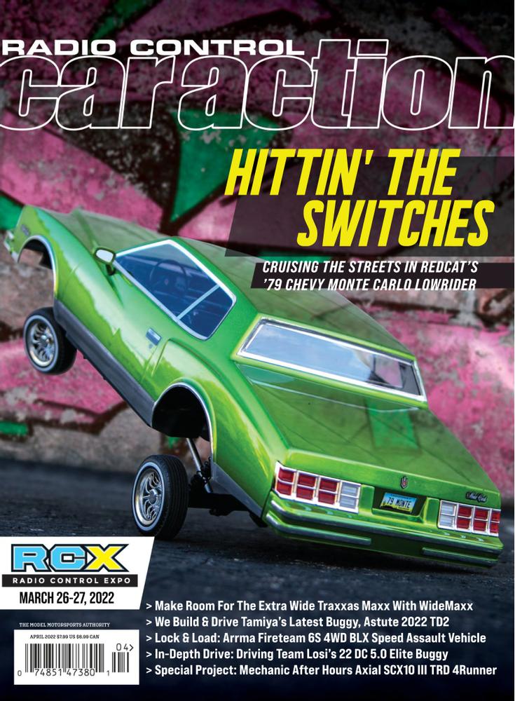 Radio-Control-Car-Action April 01, 2022 Issue Cover