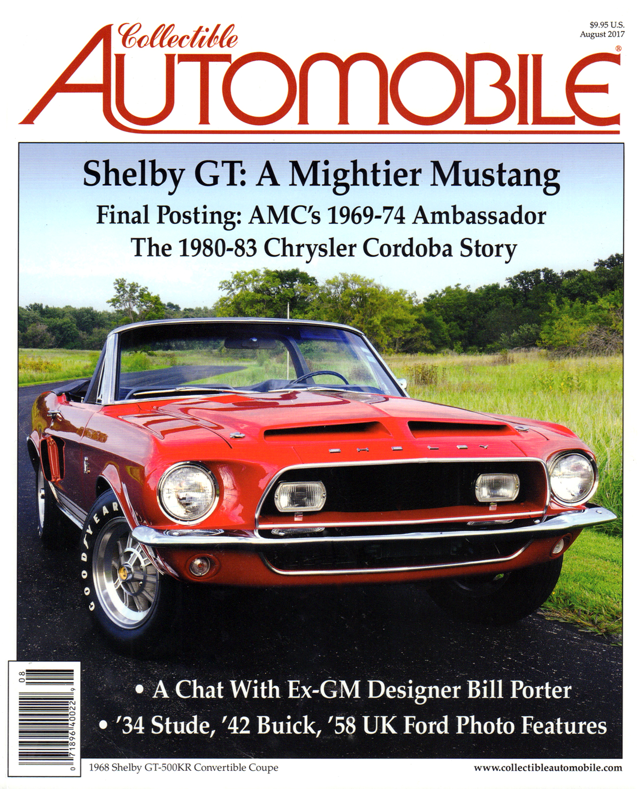 Collectible-Automobile August 01, 2017 Issue Cover