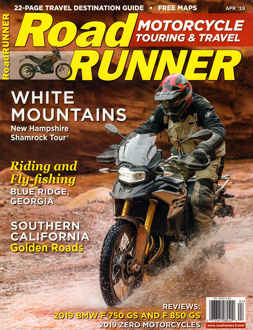 Road-RUNNER-Motorcycle-and-Touring April 01, 2019 Issue Cover