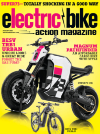 Electric-Bike-Action August 01, 2022 Issue Cover