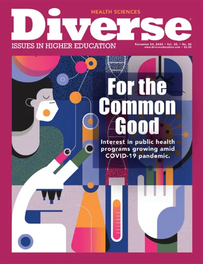 Diverse-Issues-In-Higher-Education November 24, 2022 Issue Cover