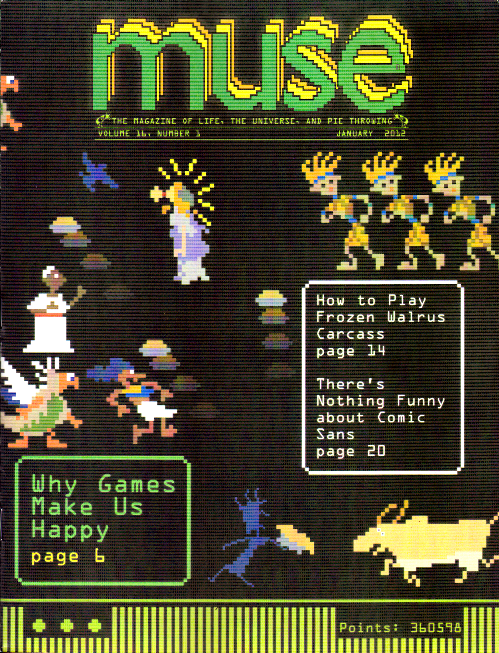 muse January 01, 2012 Issue Cover