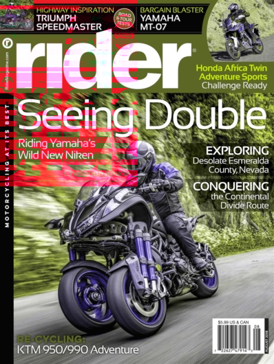Rider August 01, 2018 Issue Cover