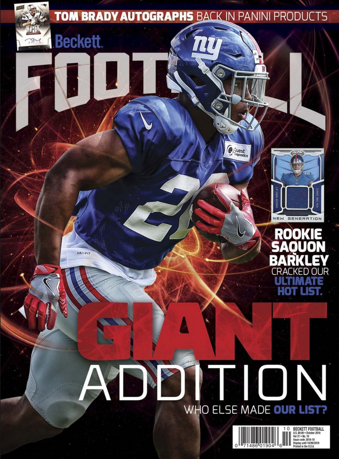 Beckett-Football October 01, 2018 Issue Cover