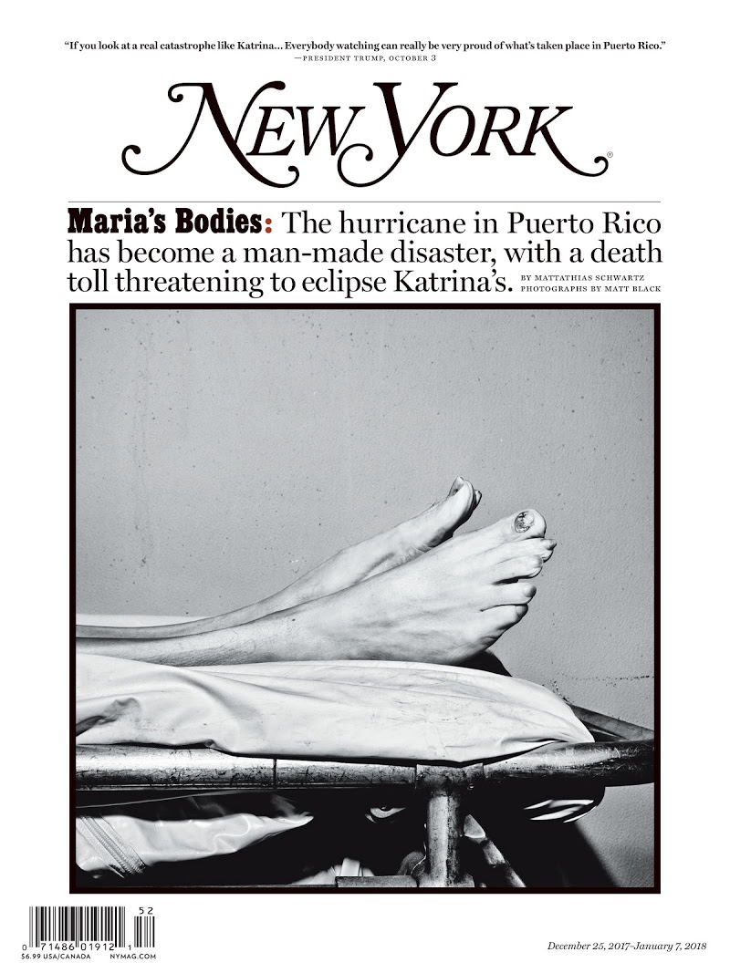 New-York-Magazine December 25, 2017 Issue Cover