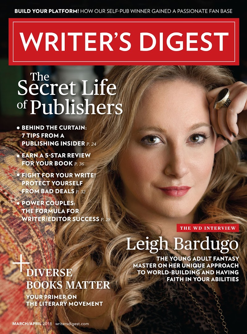 Writers-Digest March 01, 2018 Issue Cover