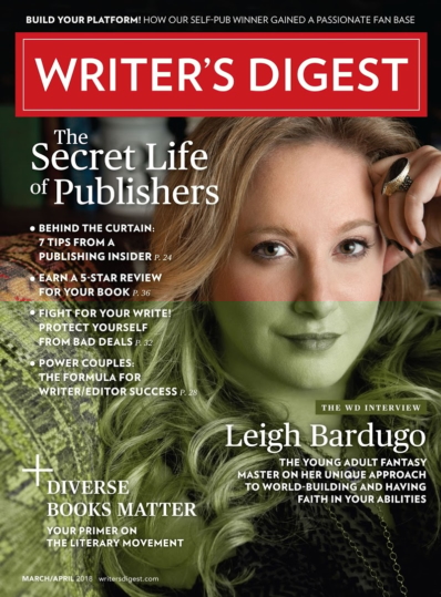 Writer's Digest March 01, 2018 Issue Cover