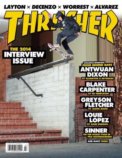 Thrasher July 01, 2014 Issue Cover
