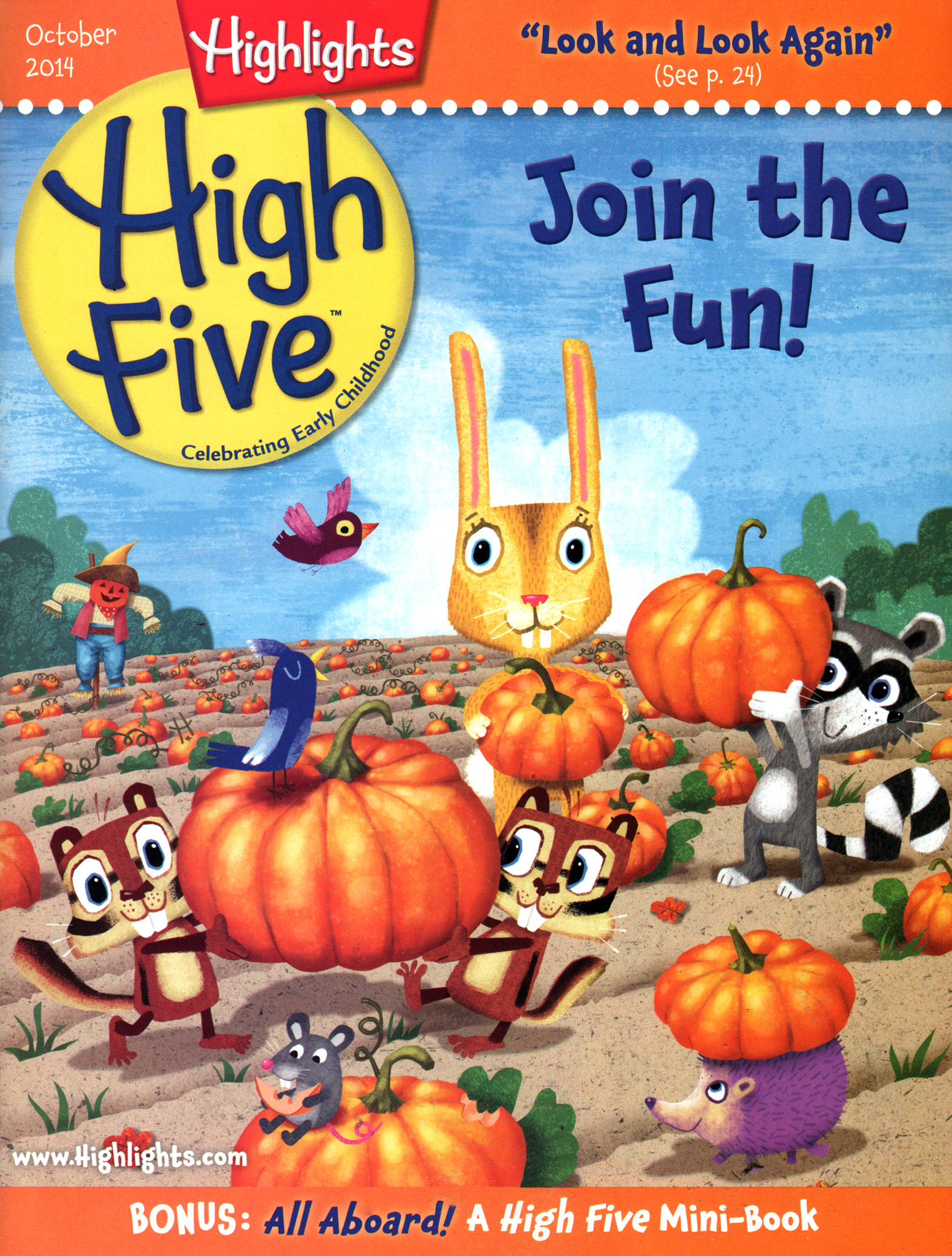 Highlights-High-Five October 01, 2014 Issue Cover