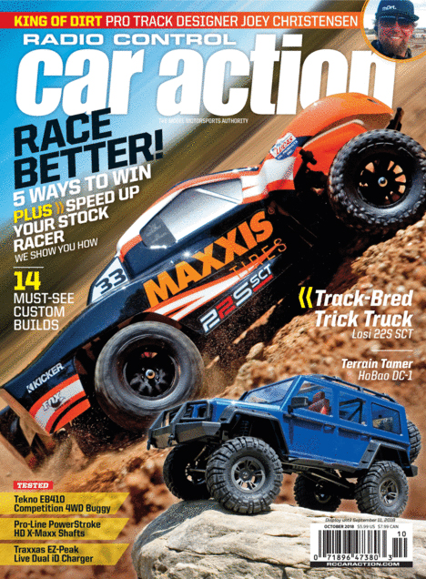 Radio-Control-Car-Action October 01, 2018 Issue Cover