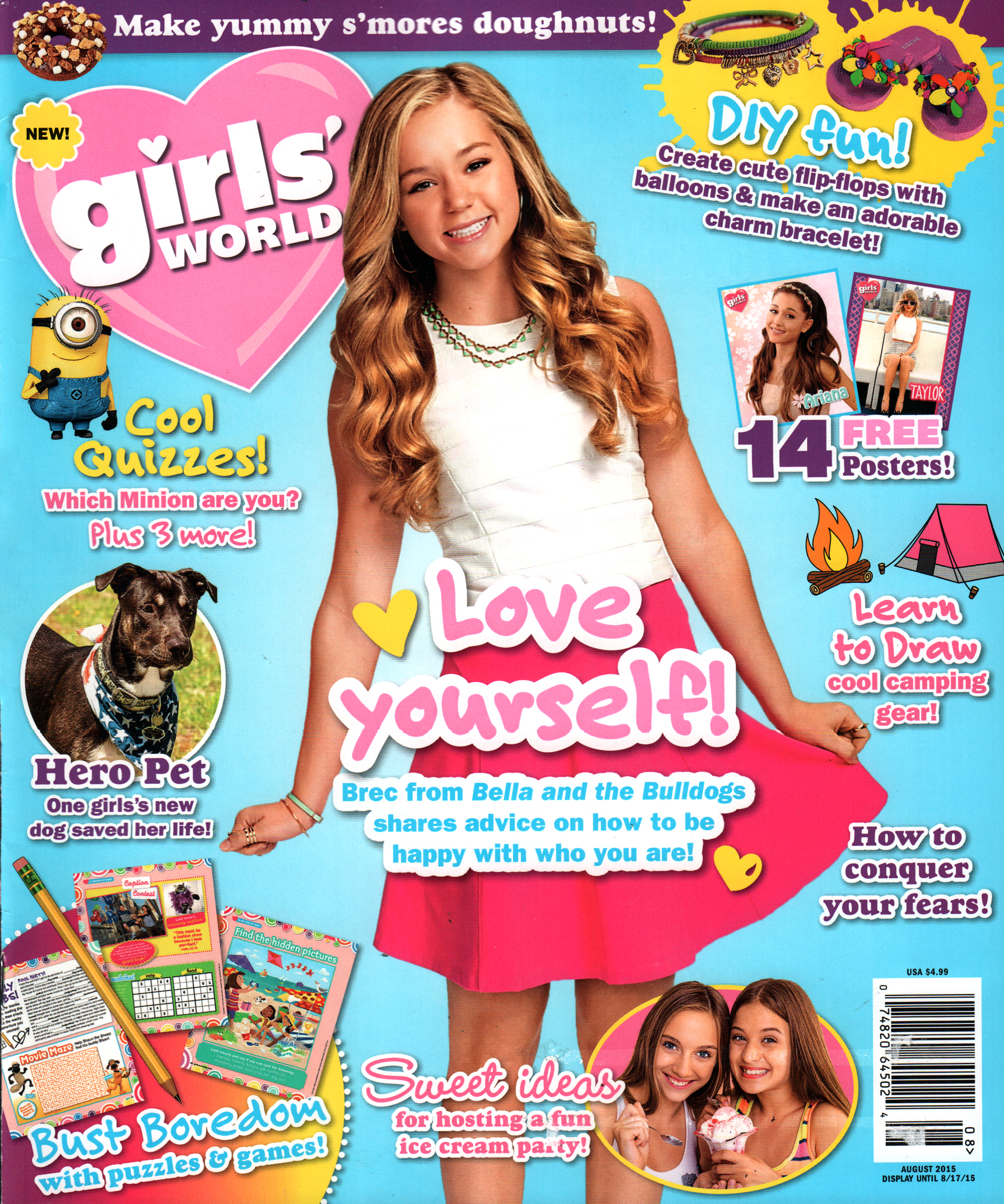 Girls-World August 01, 2015 Issue Cover
