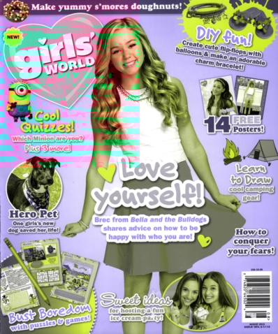 Girls' World August 01, 2015 Issue Cover
