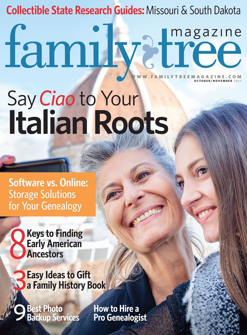 Family-Tree October 01, 2017 Issue Cover