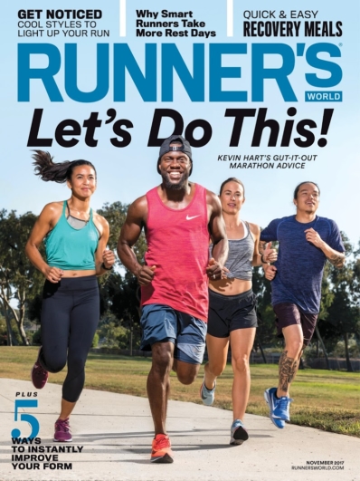 Runner's World November 01, 2017 Issue Cover