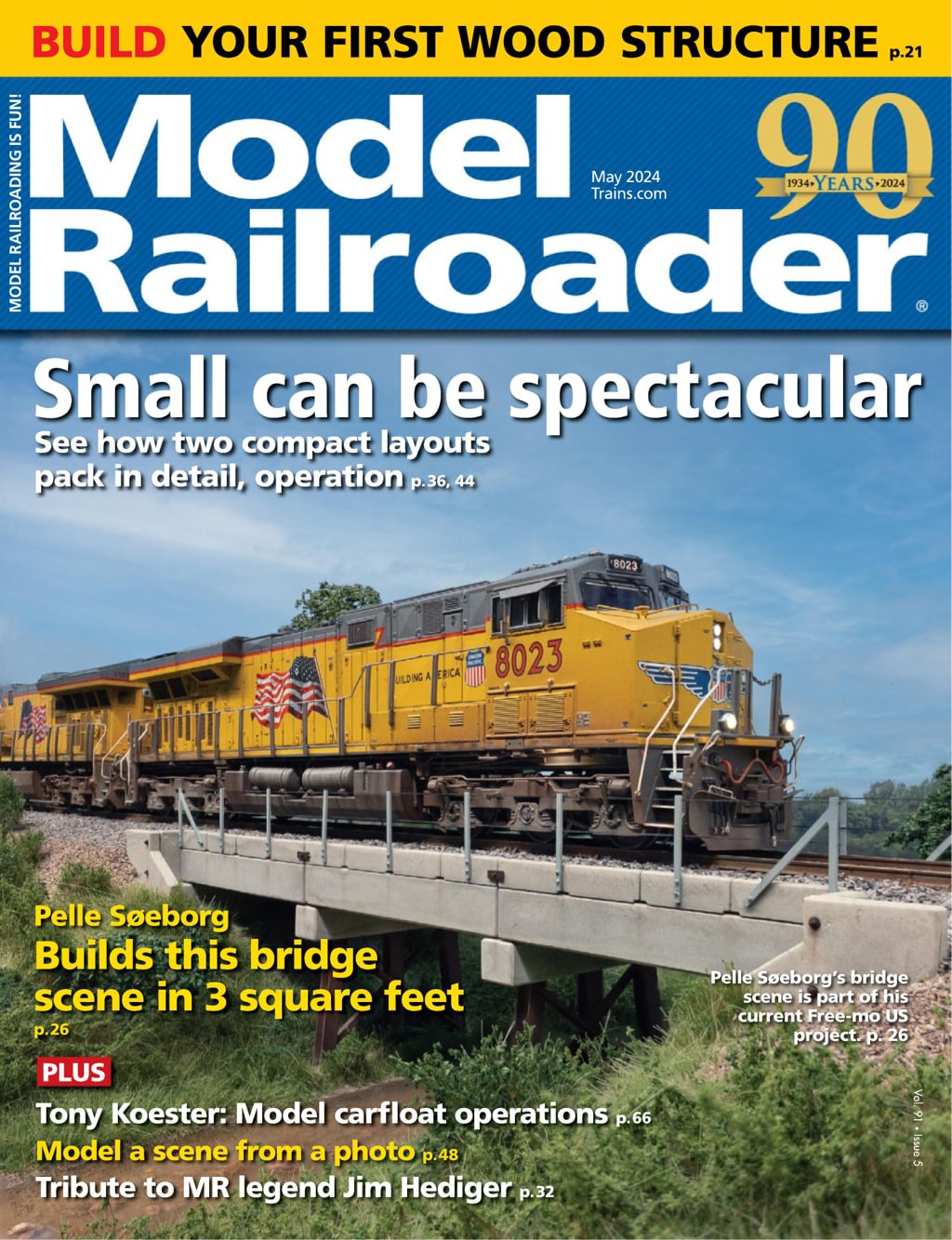 Model-Railroader May 01, 2024 Issue Cover