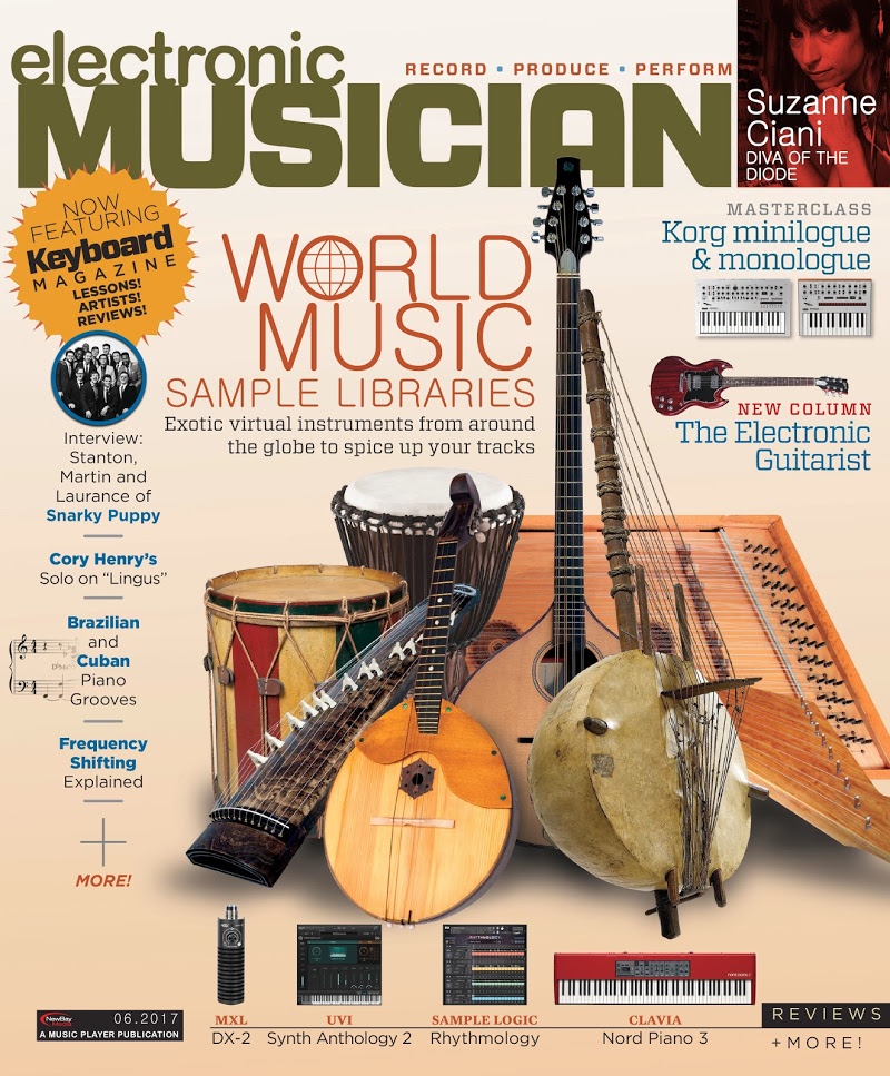 Electronic-Musician June 01, 2017 Issue Cover