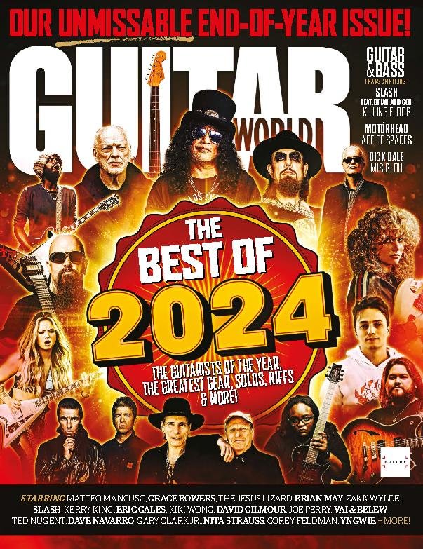 Guitar-World January 01, 2025 Issue Cover
