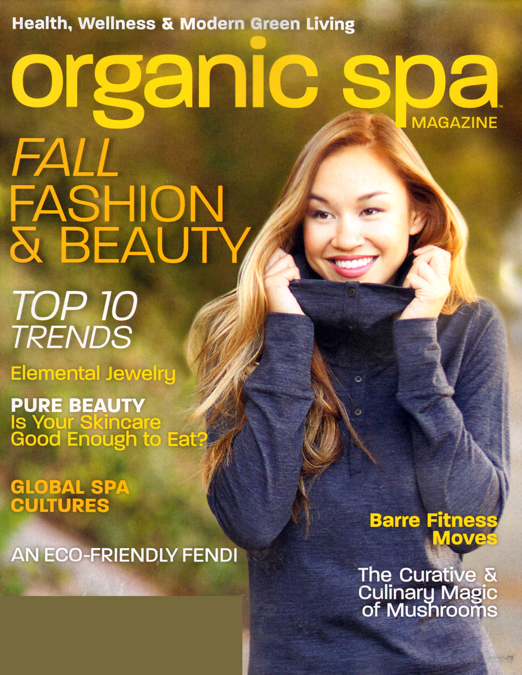 Organic-Spa October 01, 2013 Issue Cover
