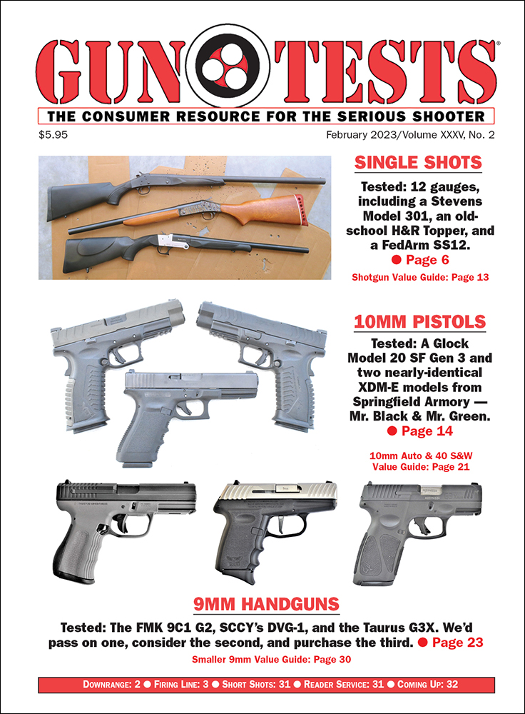 Gun-Tests February 01, 2023 Issue Cover