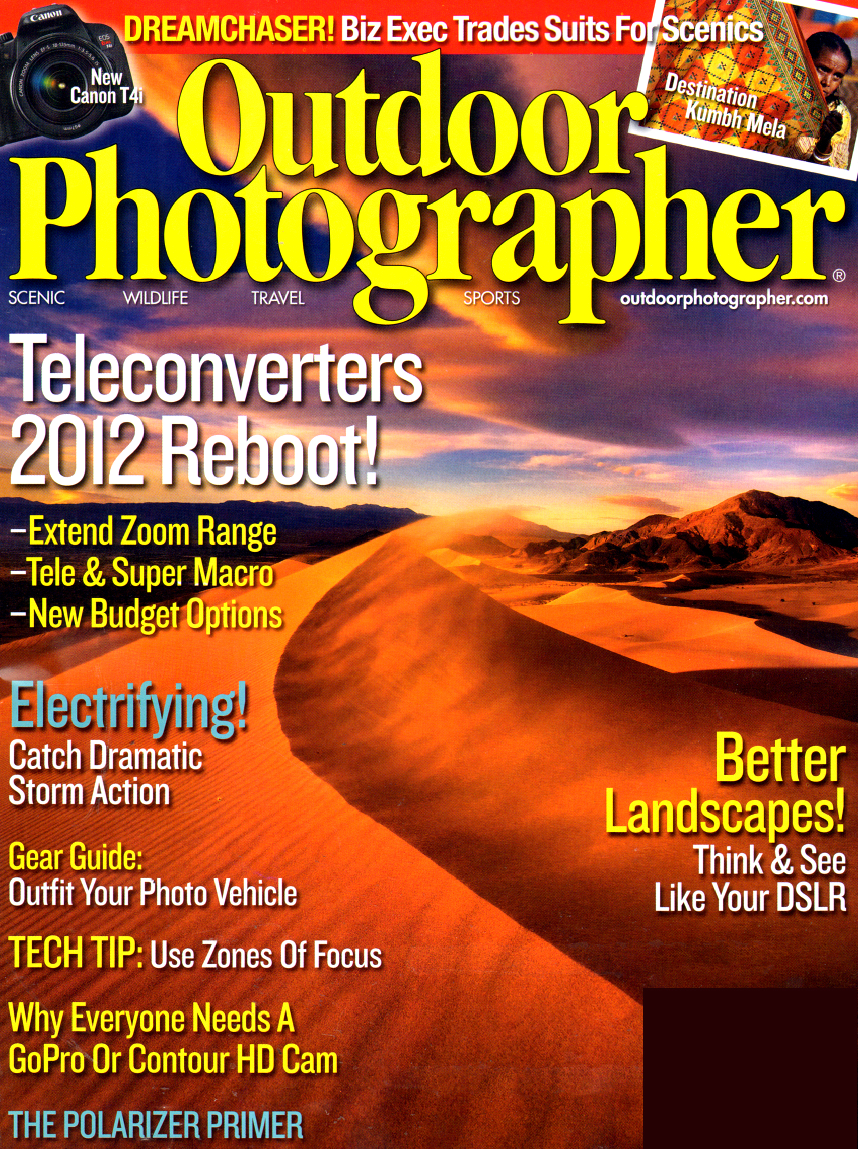 outdoor-photographer September 01, 2012 Issue Cover