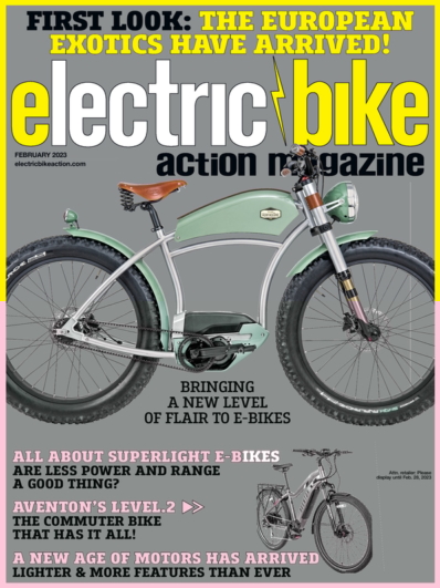 Electric Bike Action February 01, 2023 Issue Cover