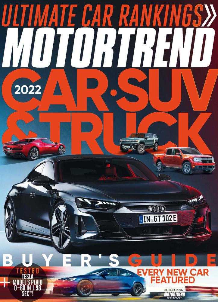 Motor-Trend October 01, 2021 Issue Cover