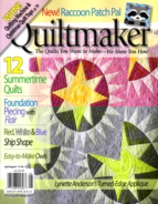 Quiltmaker July 01, 2013 Issue Cover