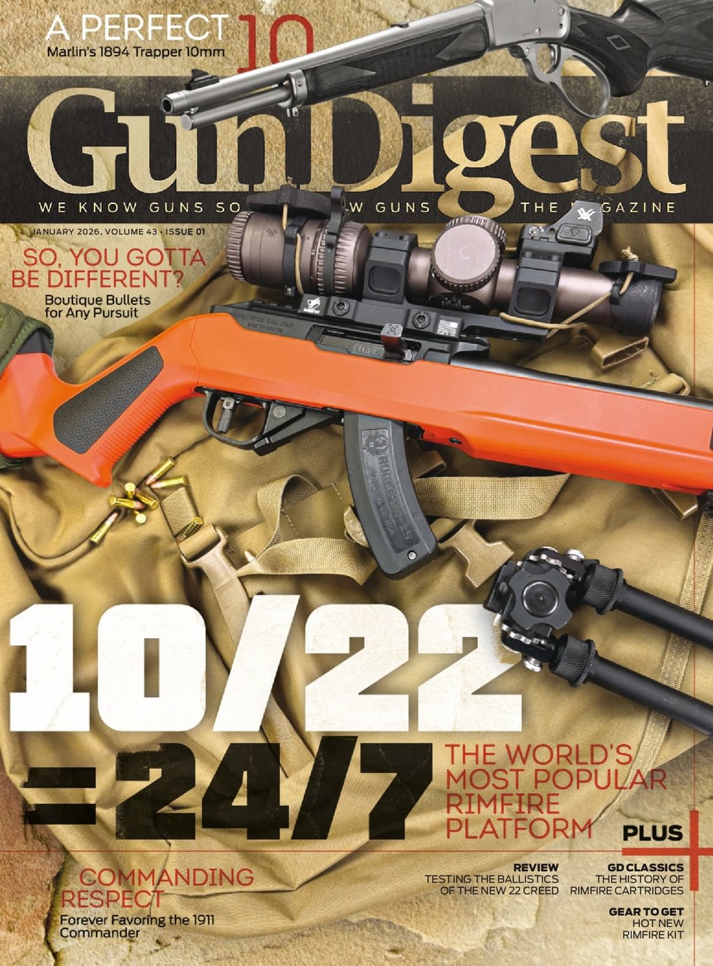 Gun-Digest January 01, 2026 Issue Cover