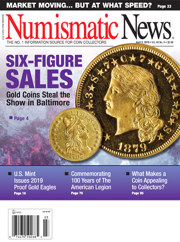 Numismatic-News April 02, 2019 Issue Cover