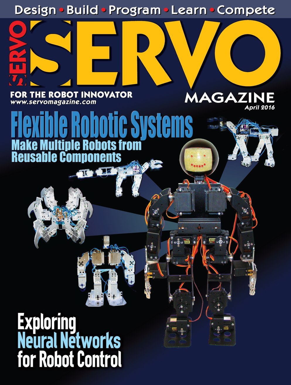 Servo-Magazine April 01, 2016 Issue Cover