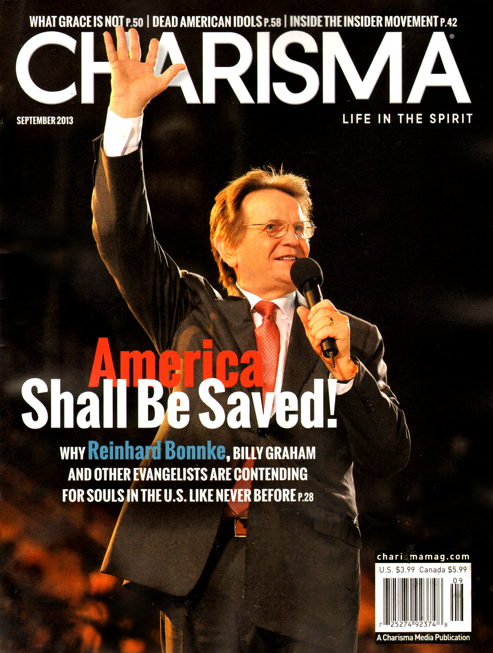 Charisma September 01, 2013 Issue Cover