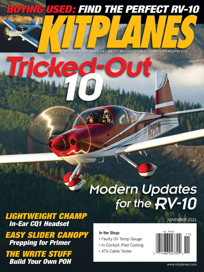Kit-Planes November 01, 2021 Issue Cover