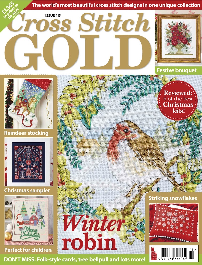 Cross-Stitch-Gold October 01, 2014 Issue Cover