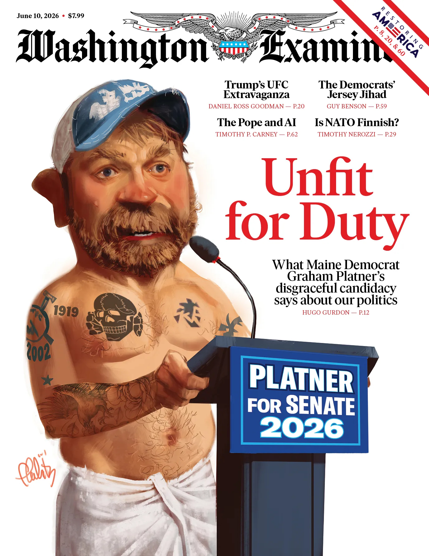 Washington-Examiner June 10, 2026 Issue Cover