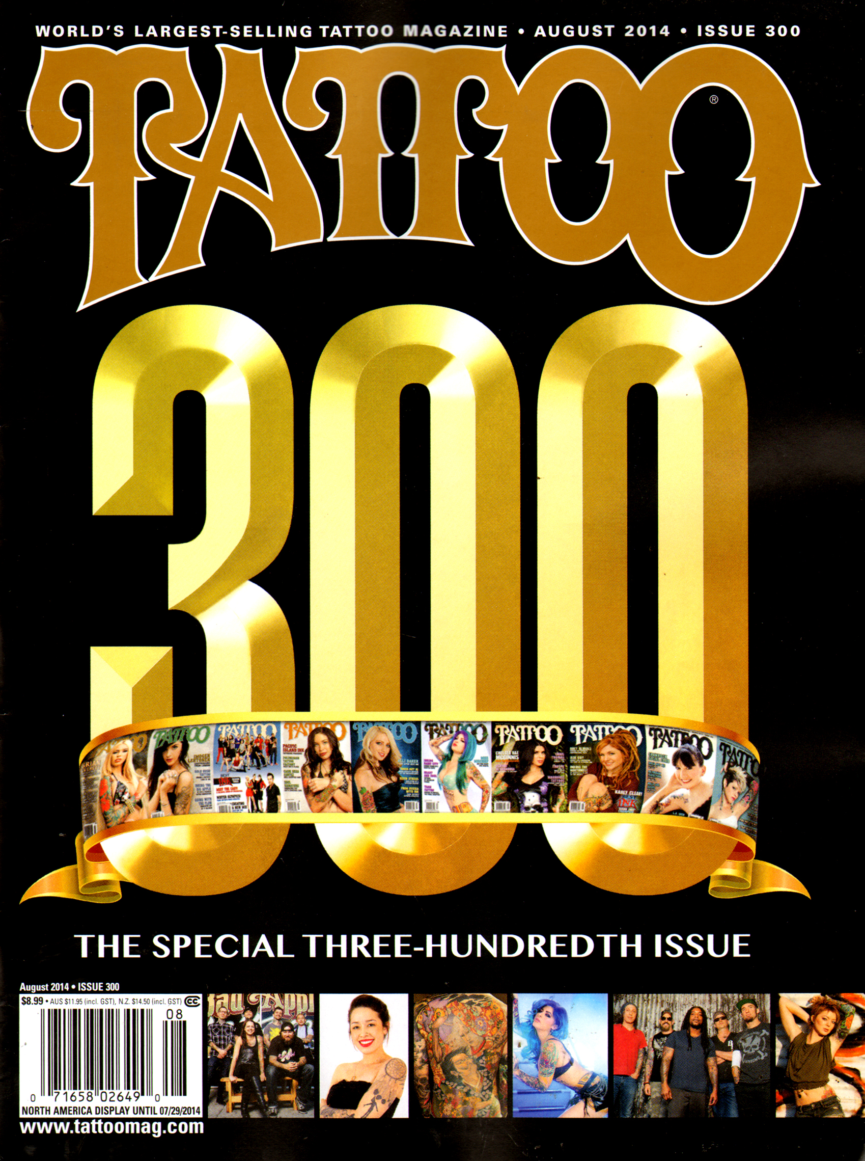 Tattoo August 01, 2014 Issue Cover